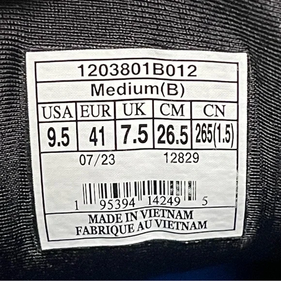 Brooks Ghost 15 1203501B012 Women's Black/White Running Shoes Size 9.5B - Picture 3 of 16